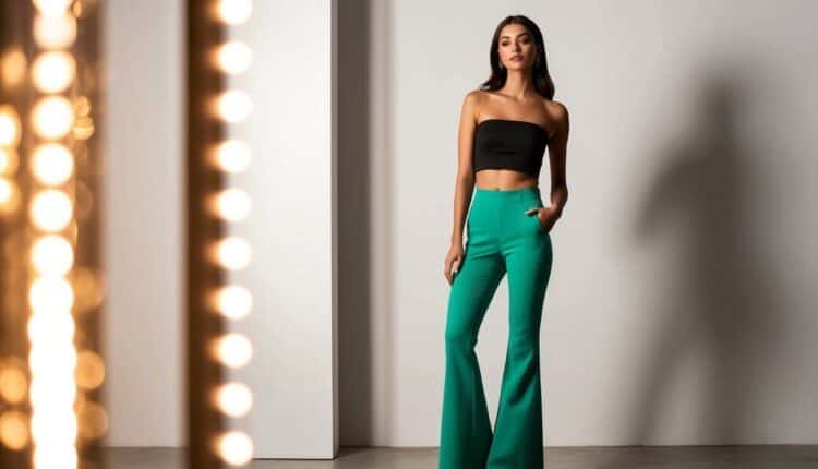 Look Calça Flare Thassia