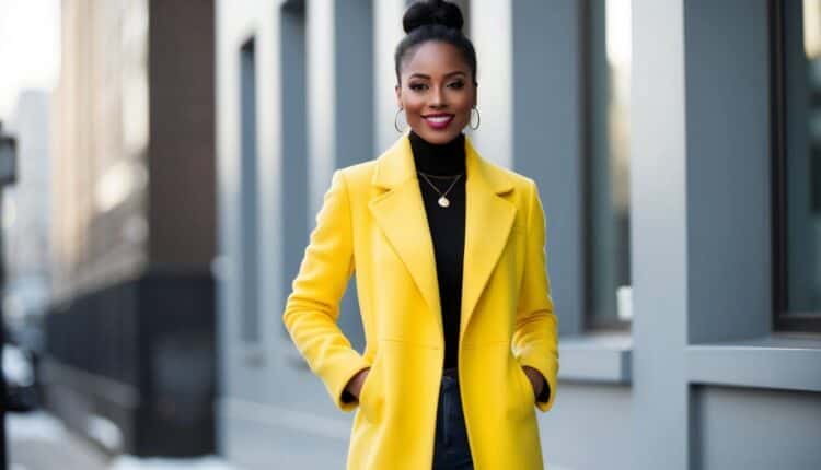 Look Casaco Amarelo