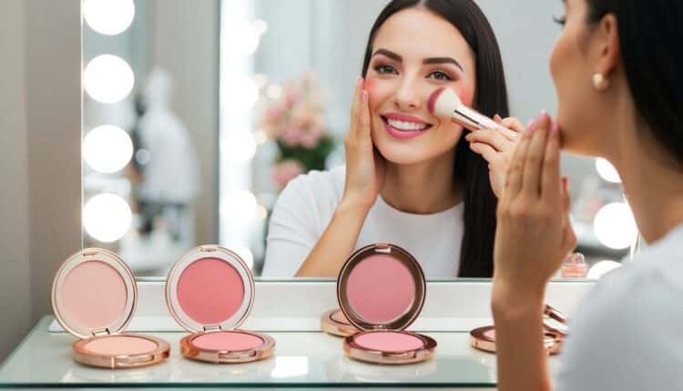 Qual a cor de blush ideal para pele clara?