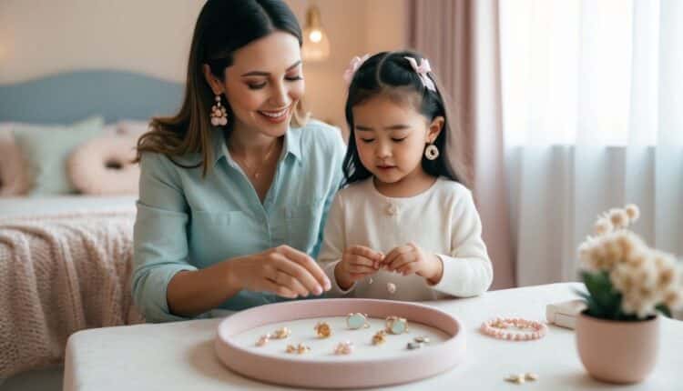 Como escolher brincos para crianças?