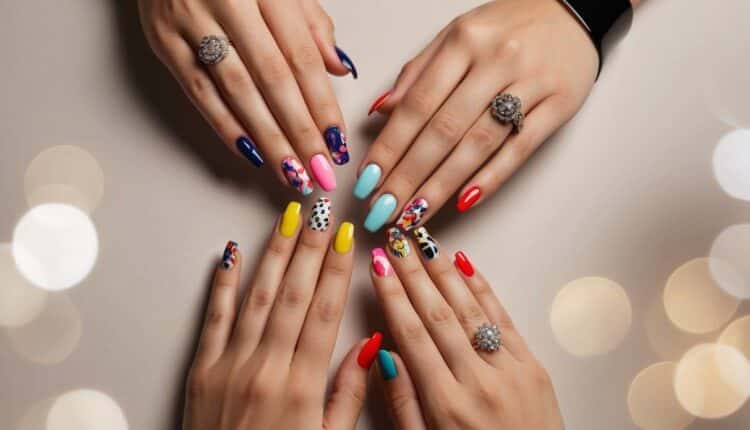 Quais são as tendências atuais de nail art?