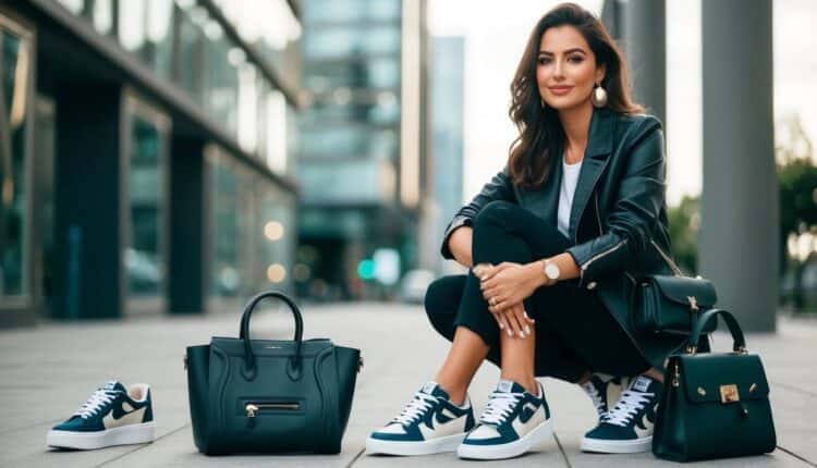Que tipo de bolsa combina com tênis?