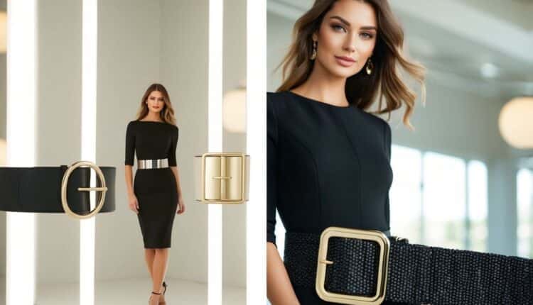 Qual o melhor cinto para vestidos justos?