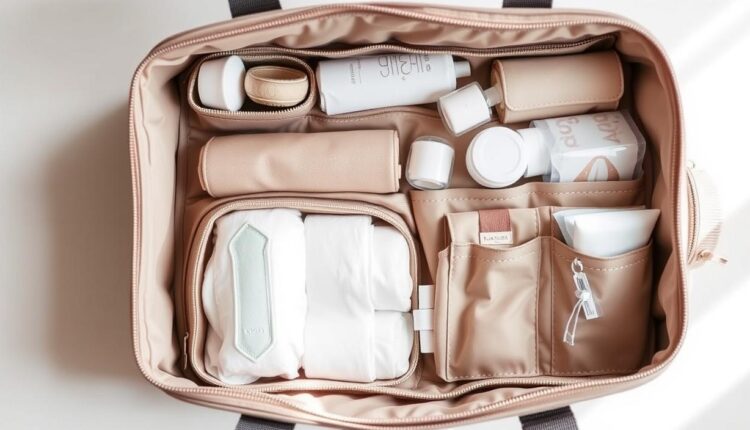 Como montar um kit de troca rápida para facilitar os passeios com o bebê
