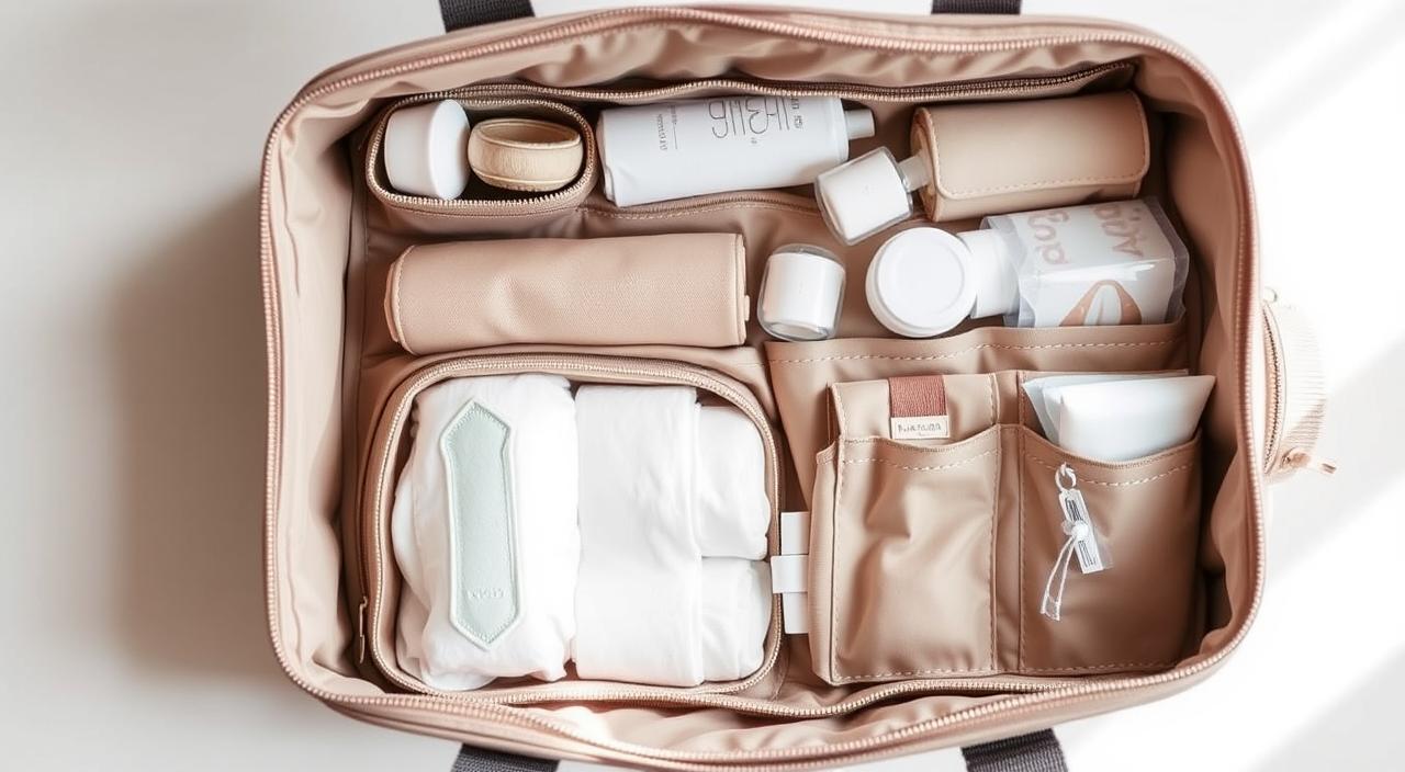 Como montar um kit de troca rápida para facilitar os passeios com o bebê
