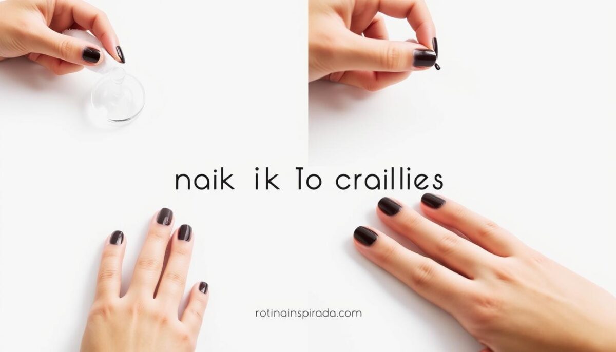 Essa forma de remover esmalte escuro evita manchas Essa forma de remover esmalte escuro evita manchas