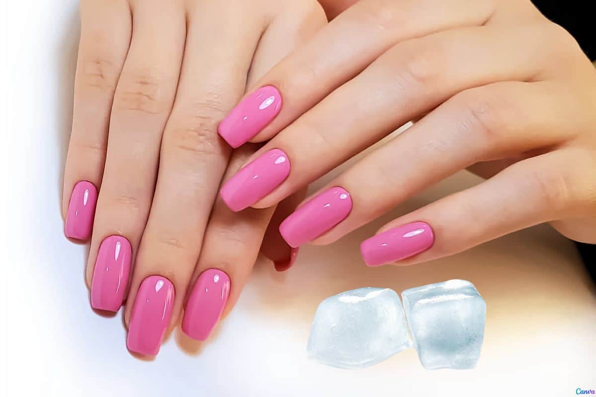 Esse truque com gelo deixa o esmalte mais resistente por dias