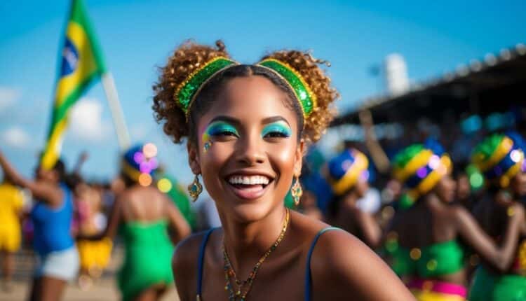 Como arrasar no Carnaval com penteados simples e cheios de cor