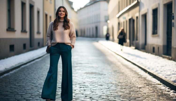 Como usar calça alfaiataria pantalona no inverno sem erro