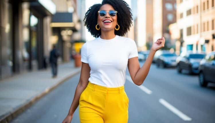 Como usar calça amarela sem medo de errar no look