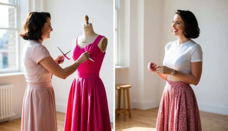Laura Brito mostra como dar cara nova ao vestido de brechó