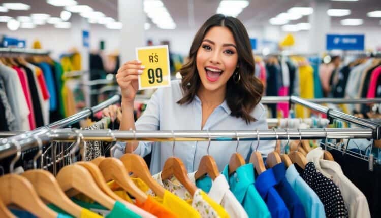 Peças lindas na liquidação Banana das lojas Marisa a partir de R$ 9,99