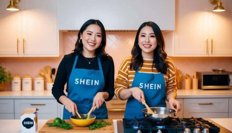 SHEIN faz live com achados de cozinha e receitas fáceis