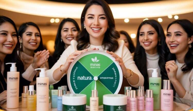 Uma surpresa da Natura para mulheres no Minas Shopping